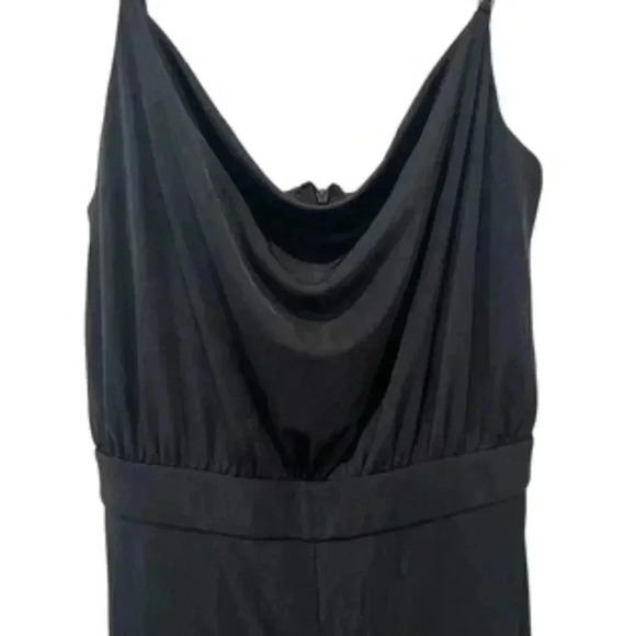 NEW Jason Wu Black Cowl Neck Adjustable Strap Jumpsuit Women’s Size Small‎ $325 - Picture 3 of 11